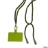 Phone Lanyard Adjustable Detachable Neck Cord Lanyard Strap carabiner Compatible pendant with card for mobile key fobs colors